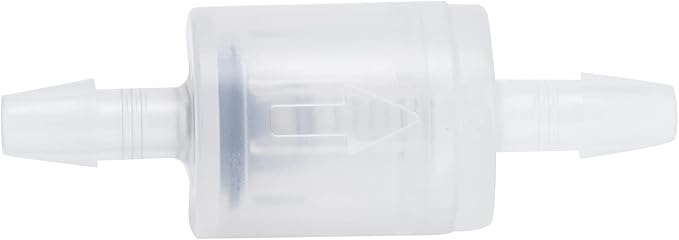 Check Valve Air Pump Accessories PP NonSlip Airtight Valve for Aquarium Hydroponics Air Tubing 1/4 Inch (1/8'')