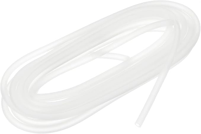 uxcell Aquarium Airline Tubing Hose 5/32" ID 15/64" OD 1Pcs 13.12 Ft Silicone Flexible Airline Tubing for Fish Tank, Terrariums, and Hydroponics, White