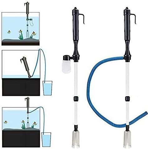 ZTBH Submersible Sump Pump Electric Aquarium Gravel Cleaner 220V Fish Tank Water Change Pump Cleaning Tool Sand Washer Vacuum Gravel Siphon Filter Cleaner Transfer Pump