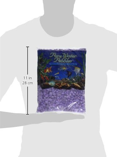 Worldwide Imports AWW70435 Frosted Gravel, 5-Pound, Purple Frost
