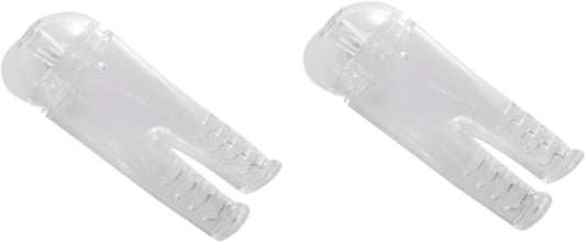 Housoutil 2pcs Aquarium Automatic Feeder Cover for Shrimp and Fish Tanks Easy Installation Feeding Cup for Fish Food Distribution