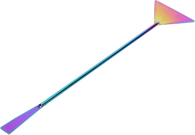 ZJchao Premium Stainless Steel Aquarium Substrate Rake – 12.6-inch Gravel Flattener & Sand Scrubber for Fish Tanks, Easy-Grip Handle, Design