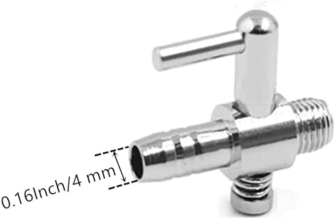 Aquarium Air Valve Fish Tank Air Flow Control Lever Pump Single Way Valve, 8Pcs