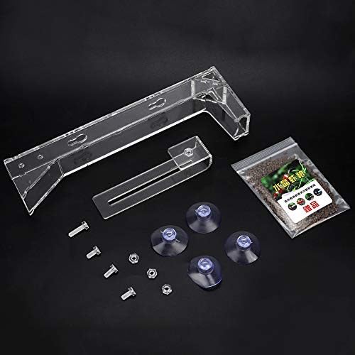 Acrylic Fish Shrimp Food Feeding Tube Granules Sunken Feeder Aquarium Accessory