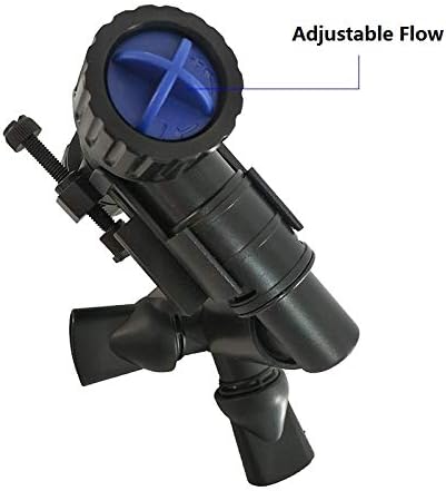 Marine Color Newest Version Sunsun Original Replacement Accessories Canister Filter KIits Inlet Outlet Quick Shut Off Valve Hoses Surface Skimmer Included (HW-3000)