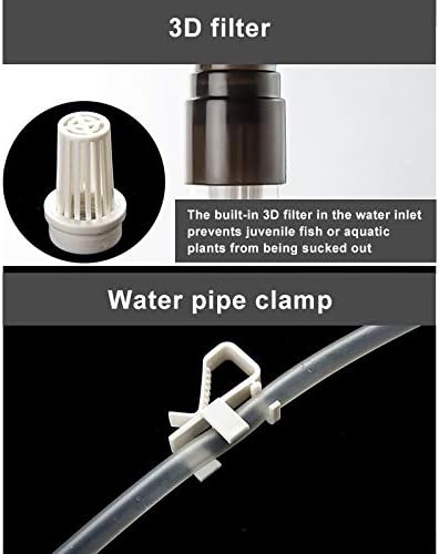 Aquarium Fish Tank Manual Siphon Water Change Sand Washing Device Cleaning Tool