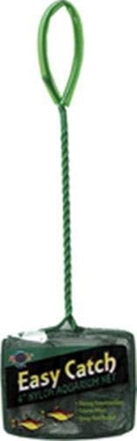 Blue Ribbon Pet Products ABLEC4C Easy Catch Fish Net, 4-Inch, Coarse Green