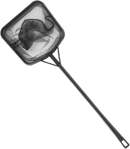 Functional Aquariums Square Fishing Net with Long Handle for Catching Fish Shrimp Tanks Aquariums Tool