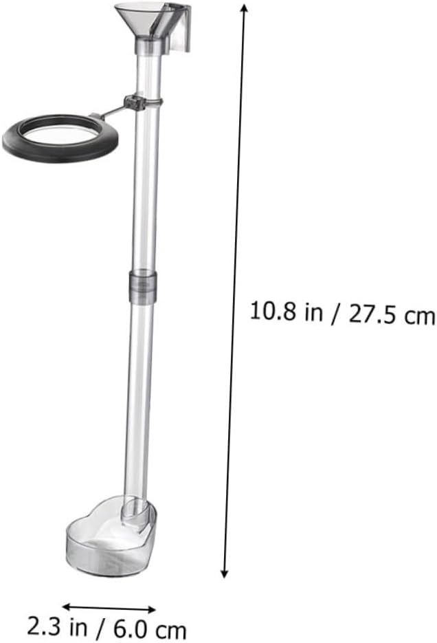 LIOOBO Shrimp Tank Feeder Fish Plant Tank Compatible Easy to Assemble Maintain Plastic Construction