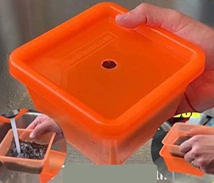 2022 Live Blackworms Box Keeper Wormbox Stackables Discus Altums Tropical Fish Worm Container Food Supplies Pet, Seafood, 9.59 Ounces