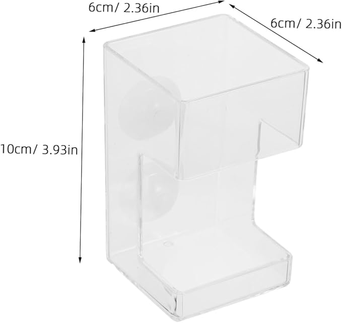 BESPORTBLE Aquarium Fish Food Feeder Automatic Shrimp Feeder Cups Precise Food Release System High Capacity Design for Fish Tank Supplies