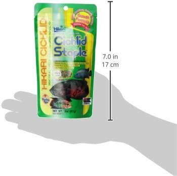 Hikari 2-Ounce Cichlid Staple Floating Pellets For Pets, Mini