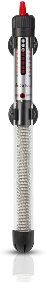 DaToo Aquarium Heater Fish Tank Heater Submersible 300 Watt, 1 Yr Warranty