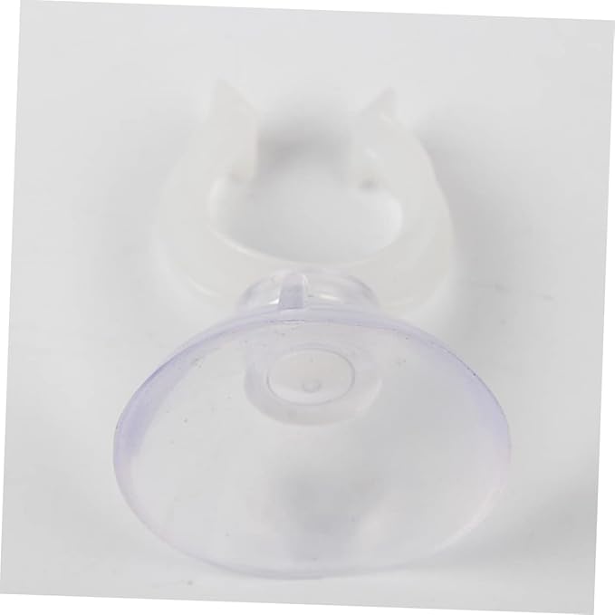 Angoily 2sets Holder Cups Aquarium Cup Hooks Heavy Duty 16mm Clamp Easy to Install 8pcs*2