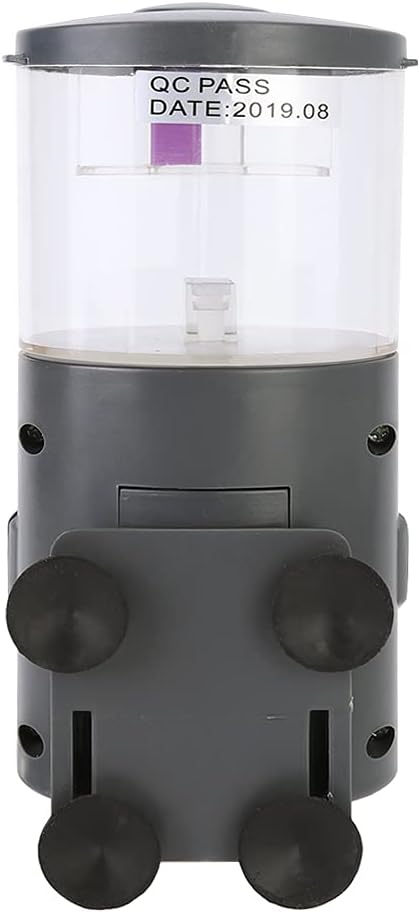 Intelligent Automatic Fish Feeder with Timing Function, Large Capacity Dry Food Bucket - Adjustable 12 / 24h Feeding, Easy Installation for Aquarium Fish Tanks