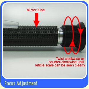 Automatic Temperature Compensation Sea Water Salt Salinity Refractometer for Aquarium, 0% - 10% & 1.0 to 1.070 S.g. Dual Scale Hydrometer by Adeadvancedoptics