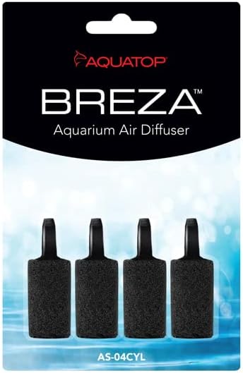 Aquatop AS-04CYL 1 Inch Standard Airstone, 4-Pack