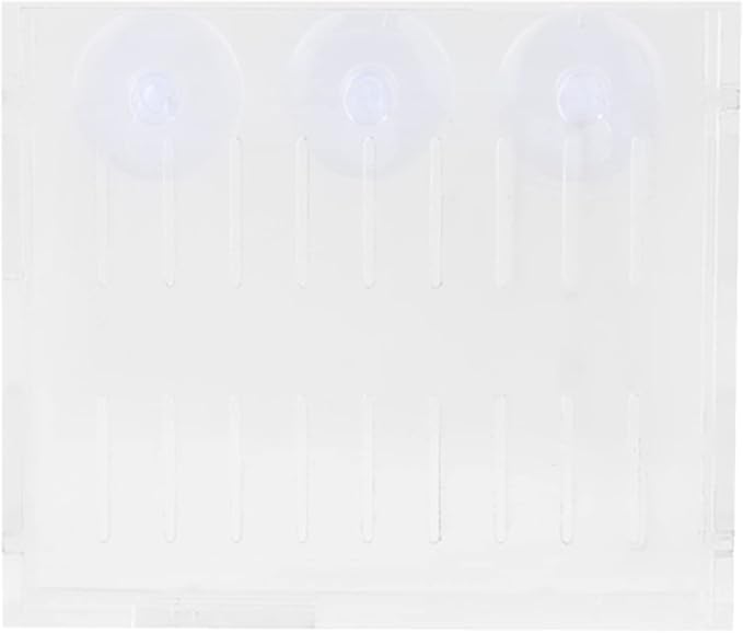 Aquarium Plant Grass Cup Transparent Water Plant Growing Holder, Acrylic Fish Water Plants Planter Grass Container with Suction Cups, Decorative Aquarium Plant Grass Cup