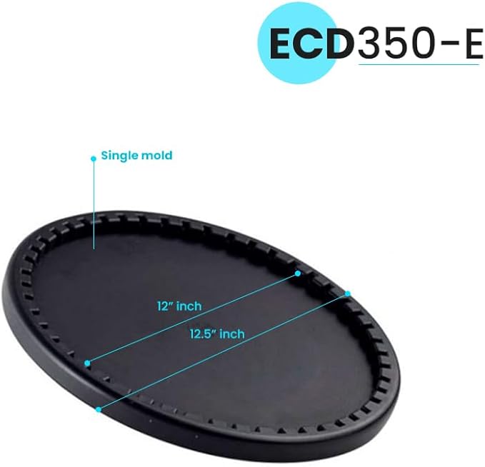 ECD350-E | 12” EPDM Fine Bubble Disc Diffuser | Aerators for Ponds, Lakes and Aquarium or Water Treatment | 3/4 MNPT nipple | SSI Aeration Original (1)