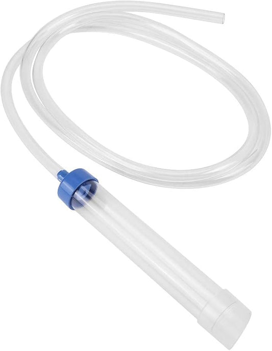 VINGVO Aquarium Siphon, Aquarium Siphon Tube, Special Tube Head Design Durable PVC Nontoxic Pet Small Size Tank