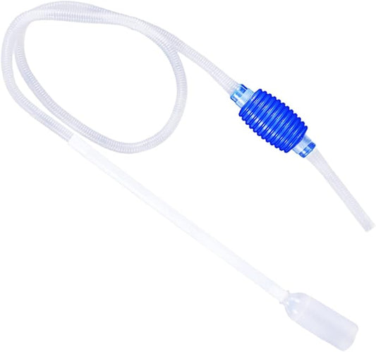 1.7m Aquarium Fish Tank Cleaner Siphon Pump Gravel Water Cleaner Easy-to-use Cleaner Pump for Aquariums Random Color