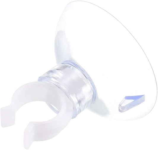 uxcell Aquarium Suction Cup Clips Airline Tube Holders Clamps for Fish Tank Clear 10mm 6Pcs