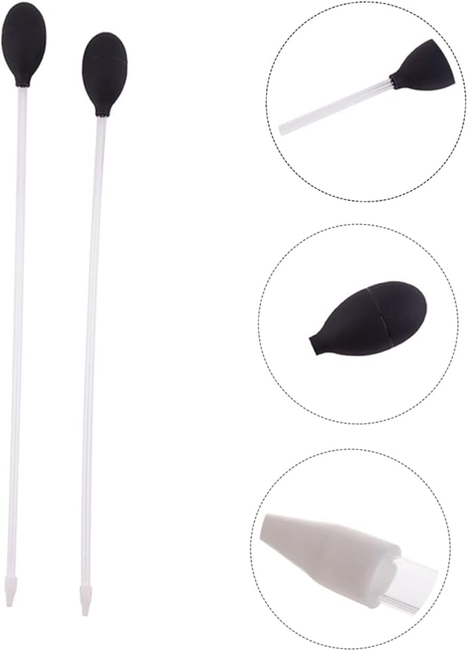 2pcs Aquarium Sand Cleaner Siphon Tool for Fish Tank Water Changes Manual Gravel Vacuum for Easy Waste Removal for Aquariums and Cleaning Tasks
