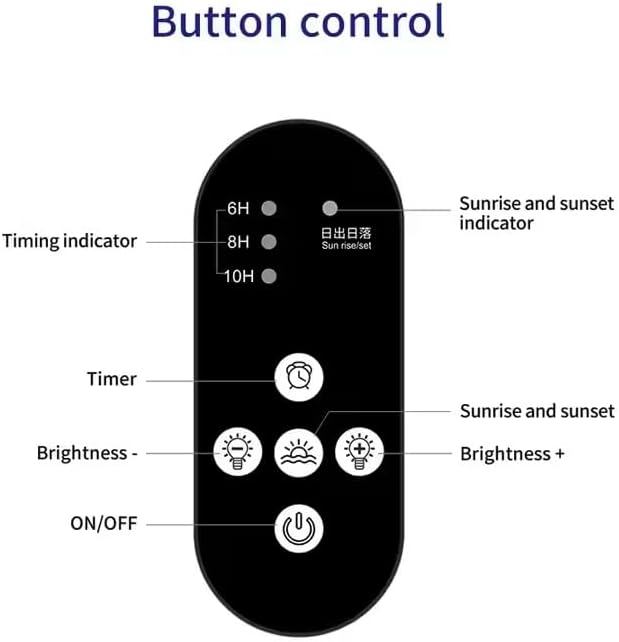 Week Aqua V Series Button Control Pendant Style Aquarium Fish Tank Freshwater Plant LED Light (V400SE-D1)