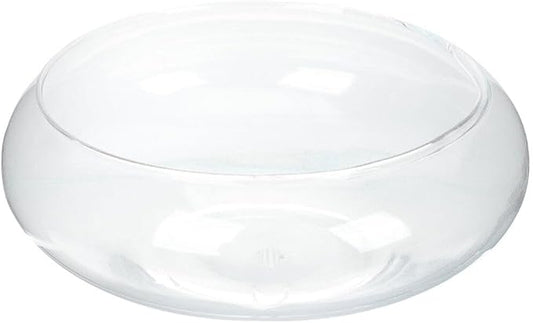 Balacoo Betta Tank Glass Fish Bowls Bubble Bowl Vase Fish Container Plant Pot Aquarium Betta Fish Tank Globe Hydroponic Planter Candy Dish Fruit Jar for Candle Holder 25cm