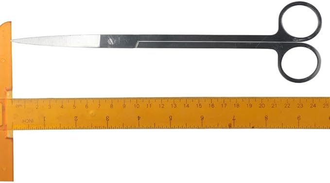Aquarium Scissors, Stainless Steel Curved Plant Scissors, Professional Aquarium Fish Tank Plant Tool