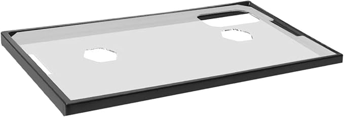 Tank Lid Cover Tank Lid with Frame Anti Jumping Simple Installation Sturdy Acrylic Aquarium Top Cover with Feeding Holes, for 40, 40cmx22.5cmx1.2cm