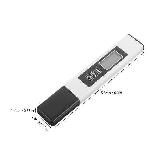 ULTECHNOVO 3-in-1 Meter Digital Water Tester – Dual Backlight High-Accuracy PPM & EC Measurement – for RO Systems Aquariums Tap Water Testing for Drinking & Freshwater Tanks