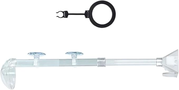 Adjustable Automatic Fish Feeder Set (Tank-Mounted Timer Feeder)(S)