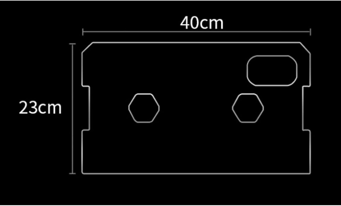 Aquarium Cover, Anti Jumping Fish Tank Top Cover, Transparent, for Aquariums for Fish, Reptiles and Turtles(40x23cm/15.7x9in)