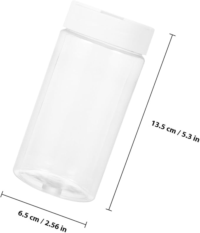 FRCOLOR 2pcs Fish Feeding Bottles Automatic Fish Feeders Storage Containers White Vacation Food Dispenser