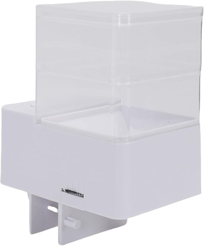 Feeder Large Capacity Fish Feeder Automatic for Tank Feeding Device, Long Battery Life for Precise Feeding Amounts (Four Grid Square [FW-03)
