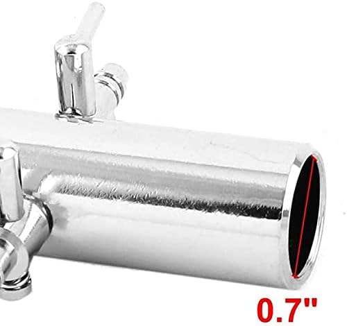 Aquarium Air Valve 18 Way Inline Manifold Air Flow Pump Tubing Splitter Lever Control Valve