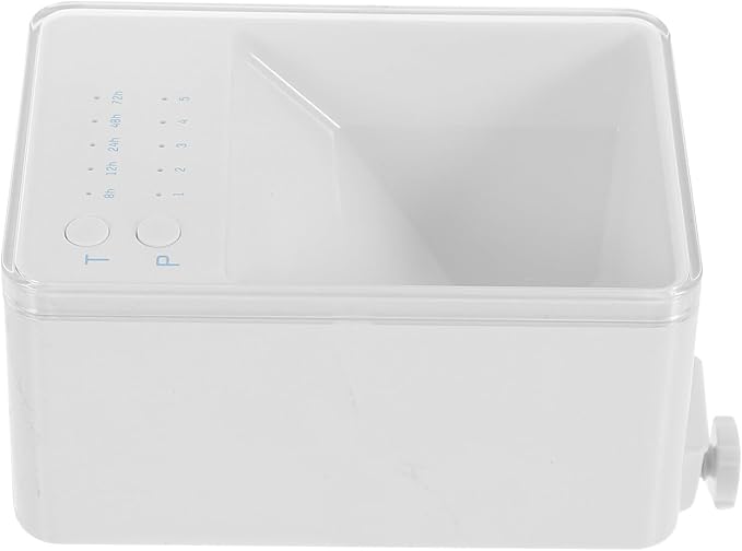 Abaodam Automatic Fish Feeder with Intelligent Timer and Sealed Plastic Aquarium Food Dispenser for Small Fish Tanks, Vacation Feeding Solution for Aquarium and Aquatic Pets