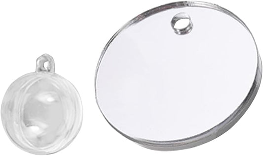 Thereisno Betta Training Mirror Fish for Tank Fish Antidepressant Work Out 5/6/7cm Special for Betta Fitness Mirror Training Mirror
