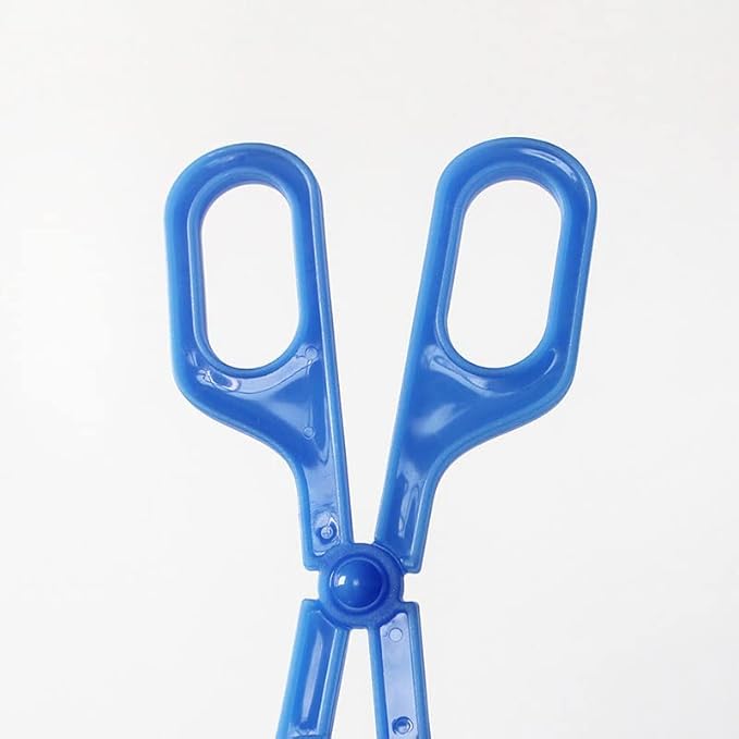 Ximimark 3 pcs Classic Aquarium Litter Blue Clear Reptile Poop Clamp Tool Kit New