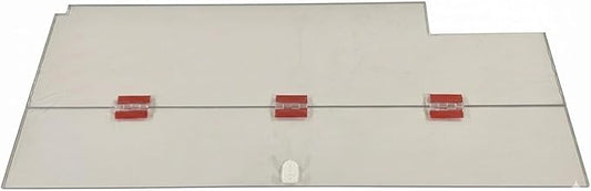 Aquarium Lid - 20 Gallon Long - Also Fits 29 Gallon Tanks - 3/16" Clear Polycarbonate Material - Tank not Included (Filter & Corner Cutout)