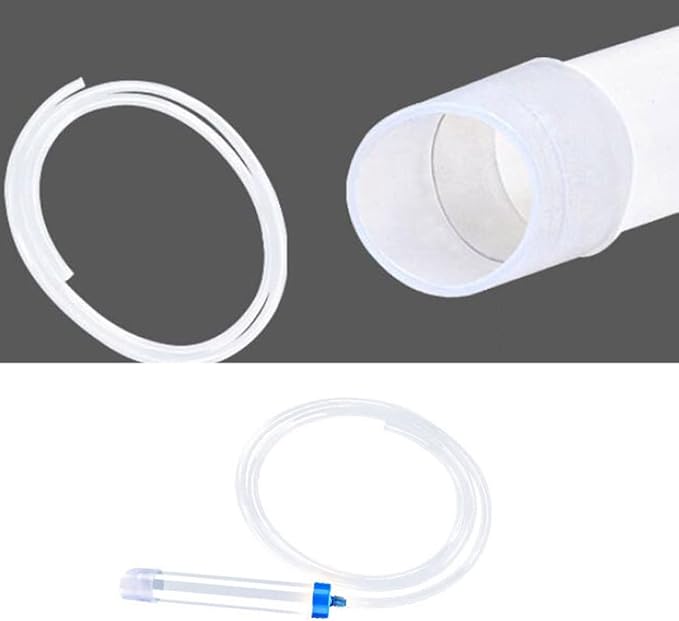 balacoo Home Aquarium in Transparant Sand Gravel Washer Pump Cleaning Changer Water for Clear Manual Siphon Cleaner Fish Changing Tank