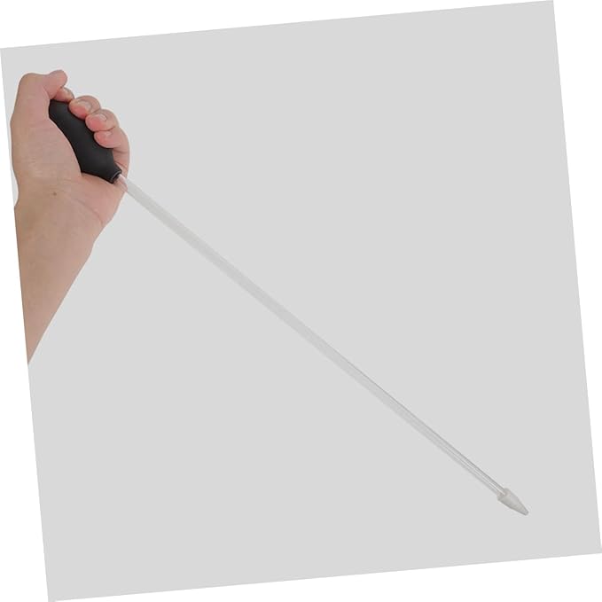 DOITOOL Water Absorber Aquarium Gravel Vacuum Fish Feeder Tube Fish Tank Feeder Tube Fish Tank Siphon Aquarium Tool Kit Fish Tank Vacuum Fish Tank Cleaning Tools Acrylic Black