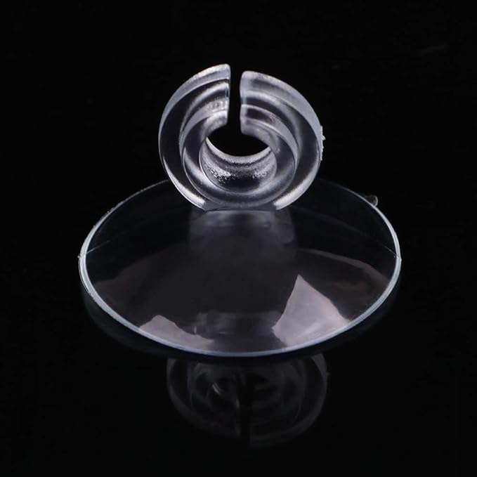 20Pcs Black Aquarium Suction Cup, Cup Holder Sucker Tube Sucker Clear Airline Tube Clips Holders Clamps for Fish Tank Tubing Aquarium Air Pump Accessories, Aquarium Pumps and Filters