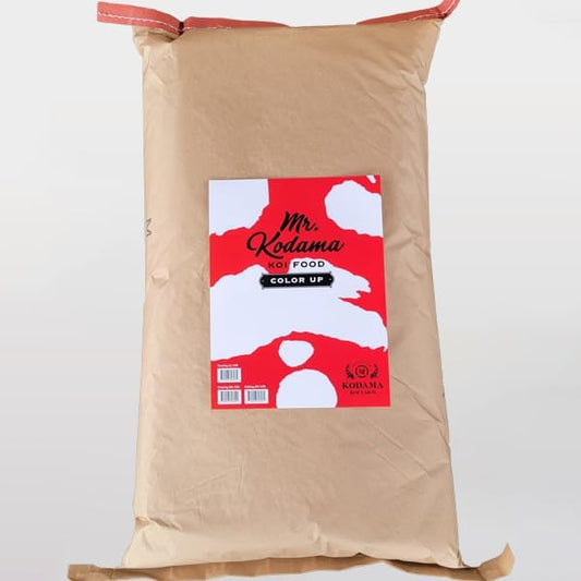 Color Up Spirulina Koi Food from Japan to Promote Growth & Color | 33lbs of Large/Floating Pellets