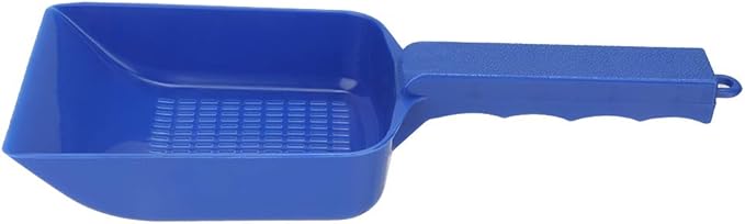 Fish Tank Cleaning Tool Sturdy ABS Plastic Water Leaking Sand Shovel for Aquarium Maintenance and Easy Water Drainage, Nonslip Handle, 10.04x4.13 Inches