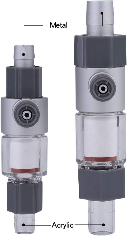 X3894 CO2 Reactor Aquarium Atomiser Bubble Counter for Fish Aquarium Plants Accessory (12/16mm)