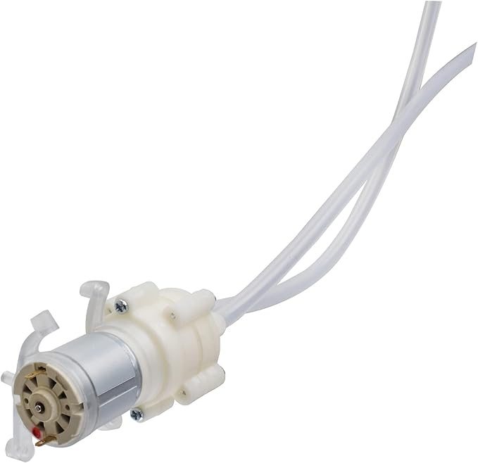 Heyiarbeit 5-12V Electric Diaphragm Pump Water Pumps Self Priming 1.5-2L/Min DC Diaphragm Pump 4x7mm for Tea Machine Aquarium Water Cooling Fish Tank 1PCS