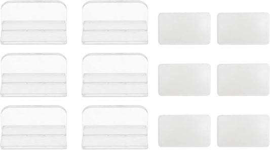 Tyenaza 6Pcs Aquarium Cover Handle, Secure Grip Acrylic Aquarium Lid Pull Handle for Home