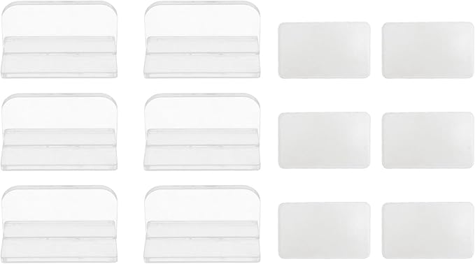Aquarium Lid Handle, 6Pcs Aquarium Cover Handle Secure Grip Transparent Aquarium Lid Pull Handle Acrylic Fish Tank Cover Handle Replacement Handle for Aquarium for Home
